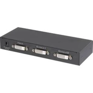 DVI rozbočovač Renkforce N/A, UHD, 2 porty, černá