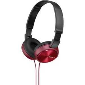 Sluchátka On Ear Sony MDR-ZX310 MDRZX310R.AE, červená