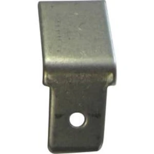 Faston zástrčka Vogt Verbindungstechnik 3841.8 6.3 mm x 0.8 mm, 45 °, bez izolace, kov, 1 ks