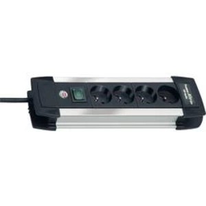 Zásuvková lišta Brennenstuhl 1391004014, Premium-Alu-Line, s vypínačem, 4x, CZ