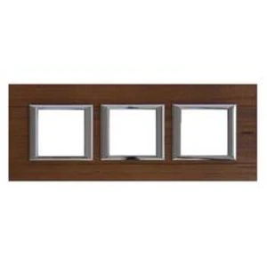 Legrand rám Axolute dřevo HA4802M3HLTK