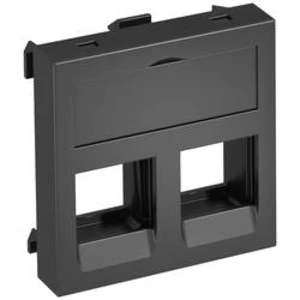 Kryt nosič datové techniky (š x v x h) 45 x 45 x 9 mm OBO Bettermann 6119282 1 ks šedá