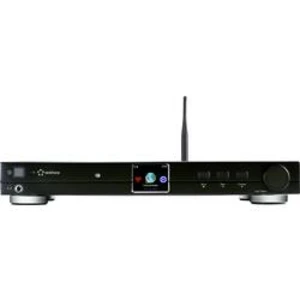 Hi-Fi tuner Renkforce RF-DAB-IR1700, internetové rádio, Wi-Fi, LAN, Bluetooth, DLNA, černá