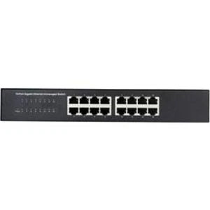Síťový switch Renkforce, Renkforce 16-Port Gigabit Switch, 16 portů, 10 / 100 / 1000 MBit/s
