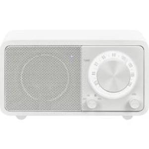 Stolní rádio Sangean WR-7 Genuine Mini, Bluetooth, bílá