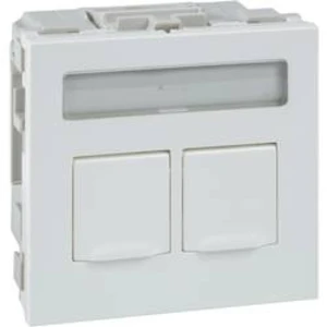 Parapetní lišta datový modul (d x š x v) 30 x 50 x 50 mm Schneider Electric INS64128 1 ks bílá