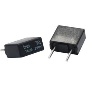Mini pojistka Belfuse BEL Fuse Sicherung träge radial 2A, THT, 2.0 A, 250.0 V, T pomalá, 100 ks