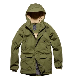 Parka Skinner Vintage Industries® - Olive (Farba: Olive Green , Veľkosť: S)
