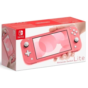 Herná konzola Nintendo Switch Lite (NSH120) ružová herná konzola • podpora tzv. handheld režimu • 5,5" dotykový LCD displej • rozlíšenie 1280×720 px •