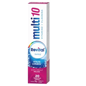 REVITAL Multi10 Malina 20 šumivých tablet