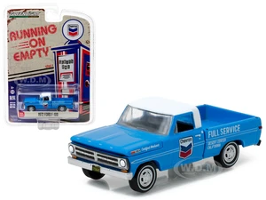 1972 Ford F-100 Chevron Pickup Truck 1/64 Diecast Model Car by Greenlight