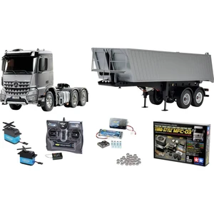 Tamiya 331056359 Mercedes Benz Arocs 3363 1:14 elektrický RC model nákladného automobilu Kompletná ekonomická sada exklu