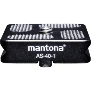 Mantona mantona AS-40-1 Schnellwechselplatte doska pre rýchlu výmenu Vonkajší závit=1/4"