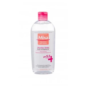 Mixa Anti-Irritations 400 ml micelárna voda pre ženy na zmiešanú pleť; na citlivú a podráždenú pleť; na dehydratovanu pleť