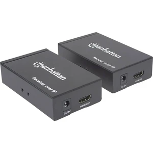 Manhattan 207959 HDMI ™ extender (predĺženie) cez sieťový kábel RJ45 120 m