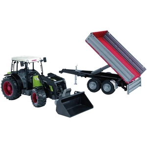 bruder CLAAS NECTIS 267F+FRONTLADER+ANHÄNGER