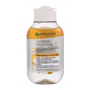 Garnier Skin Naturals Two-Phase Micellar Water All In One 100 ml micelárna voda pre ženy na zmiešanú pleť; na citlivú a podráždenú pleť