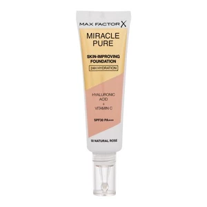 Max Factor Miracle Pure Skin-Improving Foundation SPF30 30 ml make-up pre ženy 50 Natural Rose na veľmi suchú pleť