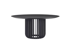 Kulatý stůl JUICE - Ø155 x 75 cm, černý - Miniforms