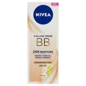 NIVEA Skrášľujúci hydratačný BB krém 5v1 tmavý