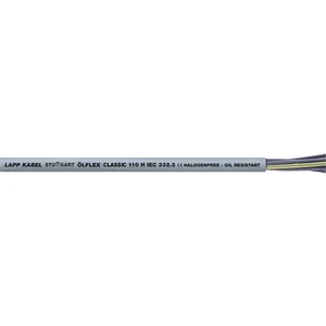 LAPP ÖLFLEX® CLASSIC 110 H riadiaci kábel 18 G 1 mm² sivá 10019971-1000 1000 m
