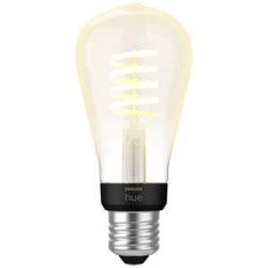 LED žárovka Philips Lighting Hue Hue White Ambiance E27 Einzelpack Edison ST64 Filament 300lm, E27, 7 W, N/A