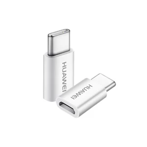 Redukció Huawei AP20 MicroUSB-ről USB-C-re, White