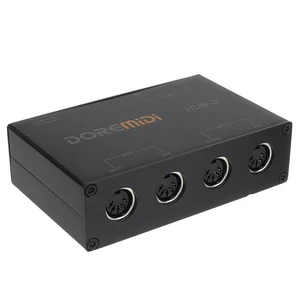 DOREMiDi HUB-3 MIDI 3X3 Box USB MIDI Interface MIDI Box MIDI Controller Adapter Converter
