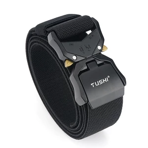 TUSHI NS6 125cm 3.8cm Quick Release Cobra Buckle 100D Nylon Tactical Waist Belts Business Belt
