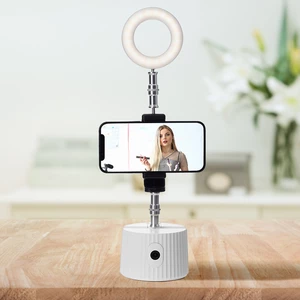 Elebest Y8 Auto Following Face Gimbal Recognition Smart AI Face Shooting Phone Holder Desk Stabilizer App Control