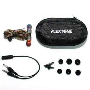 PLEXTONE Universal Portable Waterproof Zipper Nylon Earphone USB Cable MP3 Memory Card Battery Digital Gadgets Organizer