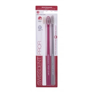 Swissdent Profi Whitening Trio Soft 3 ks zubní kartáček unisex White, Pink, Grey