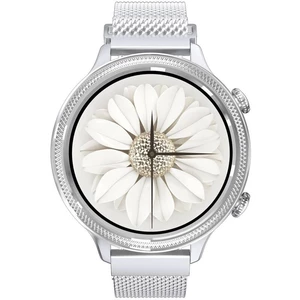 Inteligentné hodinky Carneo Gear+ Deluxe (8588007861203) strieborné inteligentné hodinky • 1,1 "IPS LCD displej • dotykové ovládanie + bočné tlačidlá 