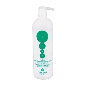 Kallos Cosmetics KJMN Deep Cleansing Foaming Face Wash 1000 ml šampón pre ženy na mastné vlasy