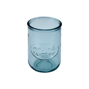 Modrý pohár z recyklovaného skla Ego Dekor Water, 0,4 l