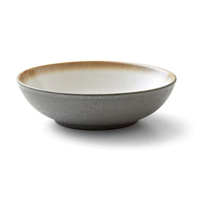 Sivo-béžová kameninová misa na šalát Bitz, ø 24 cm