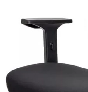 MERCURY područka pro židli FISH BONES, pravá, černý plast