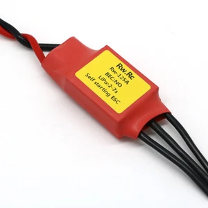 RW.RC 125A One-way Self-starting Brushless ESC Support 2S-7S for Fans Electric Skateboards Underwater Thruster Oil Pumps