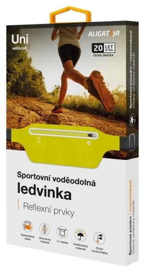 Sportovní ledvinka ALIGATOR, žlutá