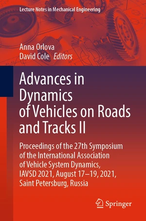 Advances in Dynamics of Vehicles on Roads and Tracks II