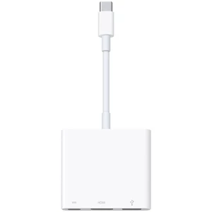 Apple USB-C™, monitor adaptér [1x USB-C ™ zástrčka - 1x USB-C ™ zásuvka, HDMI zásuvka, USB 3.1 zásuvka A] USB-C Digital