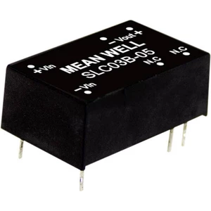 Mean Well SLC03A-05 DC / DC menič napätia, modul   600 mA 3 W Počet výstupov: 1 x