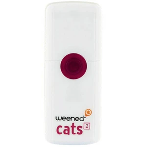 Weenect Cats GPS tracker lokalizácia domácich zvierat biela