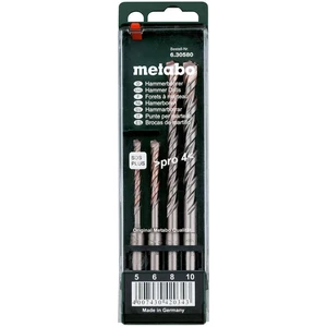 Metabo  630580000  vrták do betónu 4-dielna 5 mm, 6 mm, 8 mm, 10 mm   4 ks