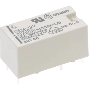 Panasonic DE1A1B12 relé do DPS 12 V/DC 8 A 1 spínací, 1 rozpínací 1 ks