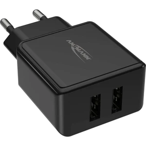 Ansmann HomeCharger HC212 1001-0106 USB nabíjačka do zásuvky (230 V) Výstupný prúd (max.) 2400 mA 2 x USB 2.0 zásuvka A