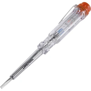 TOOLCRAFT TO-7015524 tester napätia Šírka čepele: 3 mm Dĺžka drieku: 60 mm Napätie (rozsah): 100 - 250 V/AC
