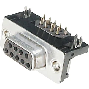 TRU COMPONENTS TC-A-DF 25 A/KG-F-203 1586470 D-SUB zásuvková lišta  Pólov: 25 spájkovaný konektor 1 ks