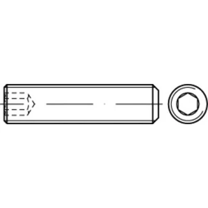 TOOLCRAFT  TO-5413389 závitový kolík M5 12 mm ocel glavanizované zinkom 200 ks