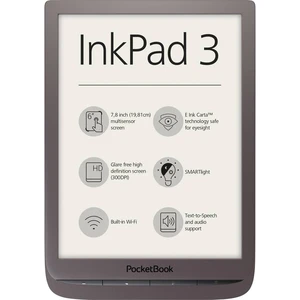 PocketBook INKPAD 3 eBook čítačka 19.8 cm (7.8 palca) tmavohnedá
